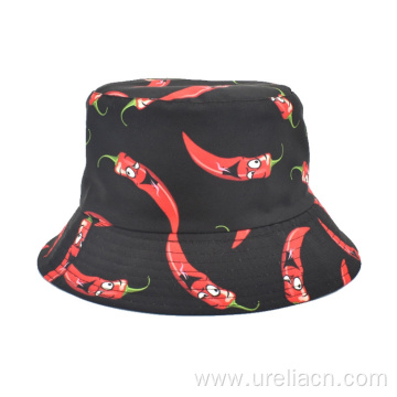 Digital printed fishing bucket hat